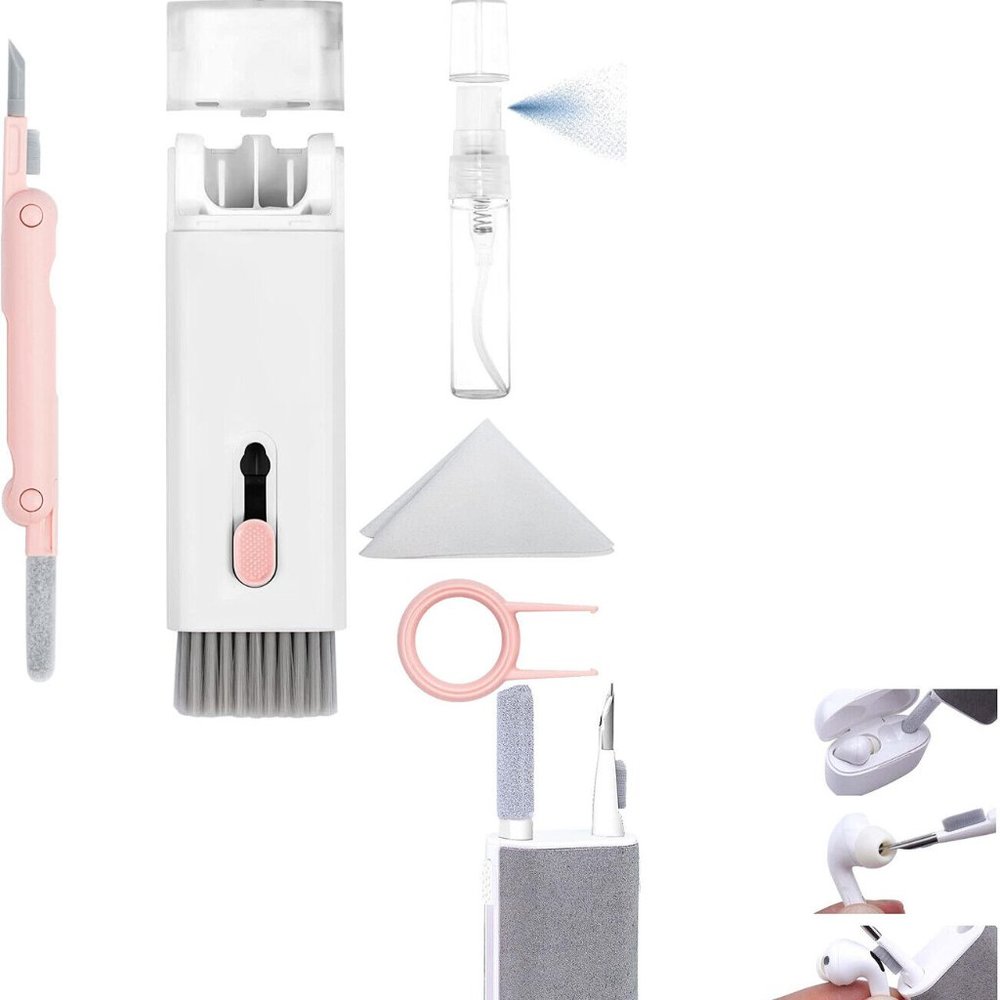 Multi-Function Cleaner Kit for Airpods Earbuds Laptop Phone Cleaning Brush Tool